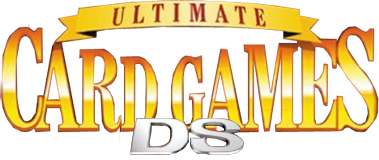 Ultimate Card Games title screen for Nintendo DS